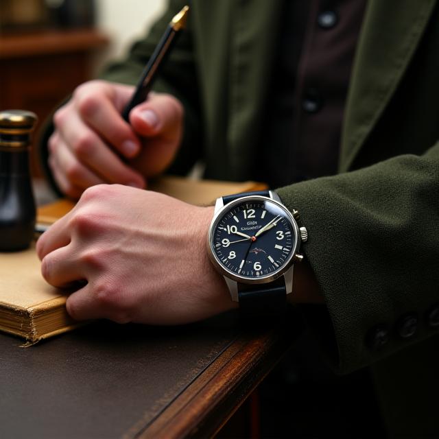 Heritage Automatic Watch in a vintage setting