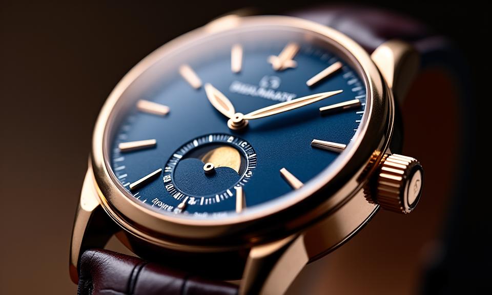 Elegant Lunar Phase Watch